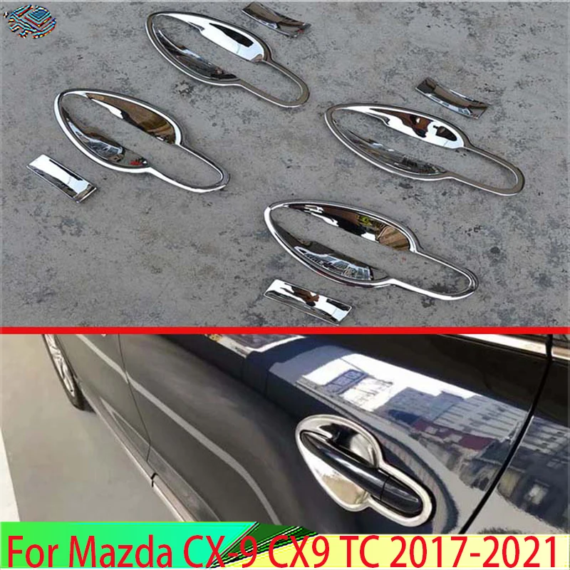 For Mazda CX-9 CX9 TC 2017-2021 Decorate Accessories ABS Chrome Door Handle Bowl Cover Cup Cavity Trim Insert Catch Molding
For Mazda CX-9 CX9 TC 2017-2021 Decorate Accessories ABS Chrome Door Handle Bowl Cover Cup Cavity Trim Insert Catch Molding