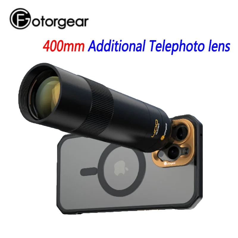 Fotorgear Universal 400mm Additional Telephoto Lens Professional Photography Shooting Lens For Xiaomi Iphone Huawei Vivo Phone
Fotorgear Universal 400mm Additional Telephoto Lens Professional Photography Shooting Lens For Xiaomi Iphone Huawei Vivo Phone
