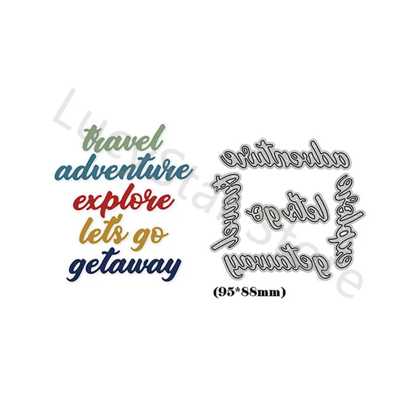 2022 New Arrivals Letter Text Metal Cutting Die Scrapbook No Stamps DIY Greeting Card Decoration Template Crafts Embossing
2022 New Arrivals Letter Text Metal Cutting Die Scrapbook No Stamps DIY Greeting Card Decoration Template Crafts Embossing