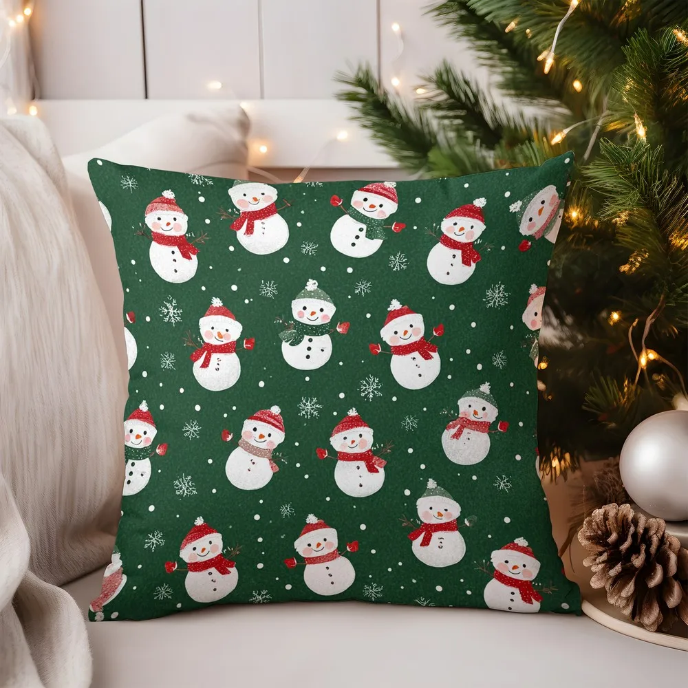 Наволочка из полиэстера велюра с рождественской елкой
Наволочка из полиэстера велюра с рождественской елкой