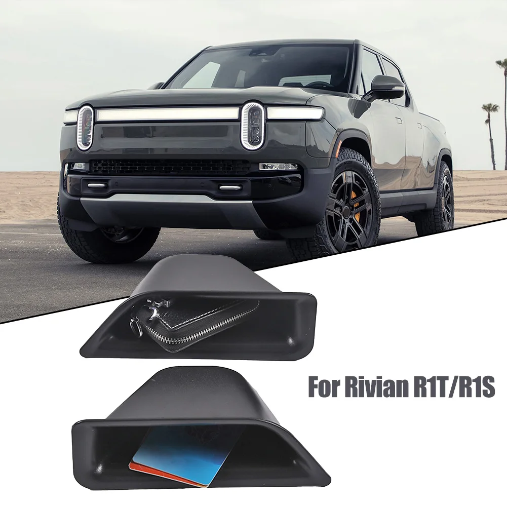 2PCS Car Door Storage Box ABS Black Fits For Rivian R1T/R1S Car Door Storage Box Interior Stowing Accessories
2PCS Car Door Storage Box ABS Black Fits For Rivian R1T/R1S Car Door Storage Box Interior Stowing Accessories