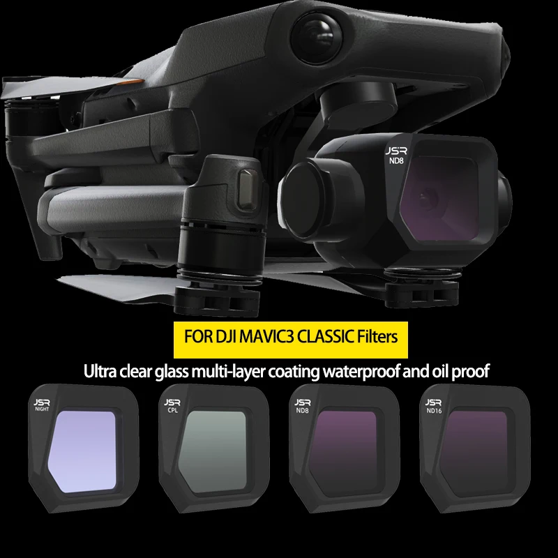 

Фильтр для объектива камеры DJI Mavic 3 Classic ND Filter градиентный фильтр UV CPL ND8 ND16 ND32 ND64 Wide Star Night Accessories