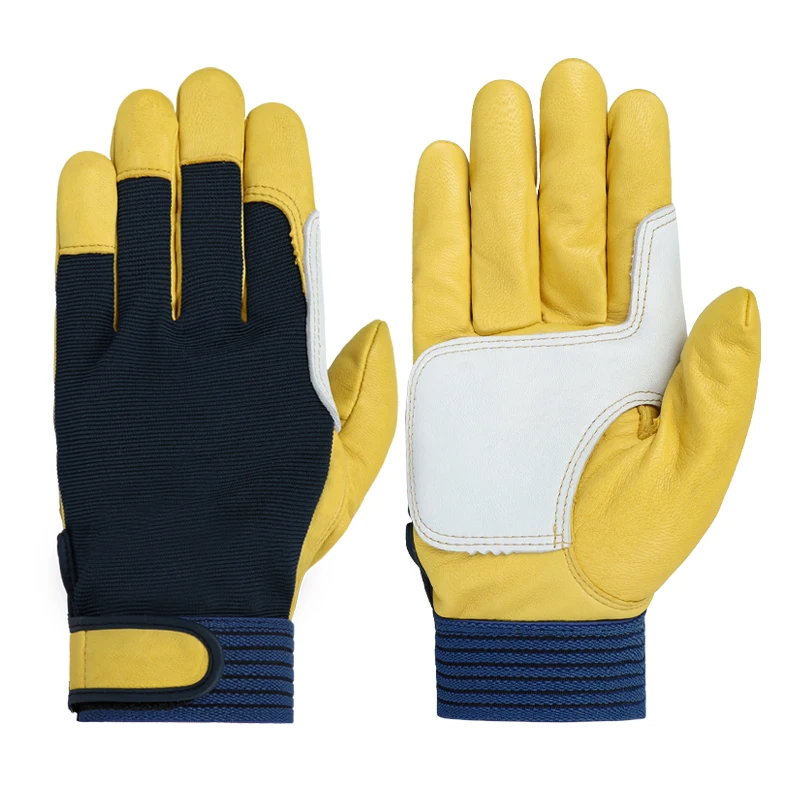 Brand New Men Sheepskin Leather Mechanic Glove Palm Thickened Industrial Safety Gloves Protection Free Shipping 3005MY
Brand New Men Sheepskin Leather Mechanic Glove Palm Thickened Industrial Safety Gloves Protection Free Shipping 3005MY