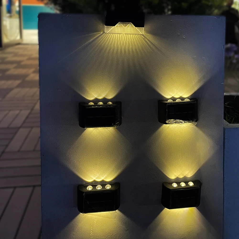 Solar Wall Lamp Outdoor Waterproof Up And Down Luminous Lighting 10 LED Solar Wall Lamp Outdoor Waterproof Solar Powered
Solar Wall Lamp Outdoor Waterproof Up And Down Luminous Lighting 10 LED Solar Wall Lamp Outdoor Waterproof Solar Powered