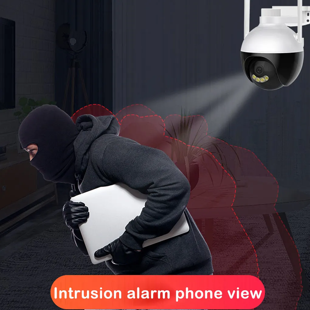 Monitor Rotation Remote Control Surveillance Camera Waterproof Clear Definition Lens Security Cameras Black White 1
Monitor Rotation Remote Control Surveillance Camera Waterproof Clear Definition Lens Security Cameras Black White 1