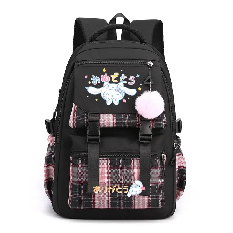 

Sanrio Kawaii Jade Dog Cartoon Primary and Secondary School Schoolbag Large Capacity Burden-Reducing Spine Protection Backpack