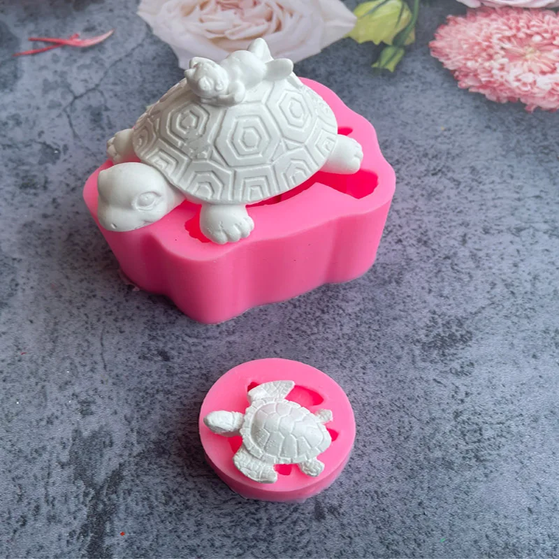 

Sea Turtle Silicone Mold Fondant Cake Candy Chocolate Making Mold Baking Mould Cake Decorating Tool Polymer Clay