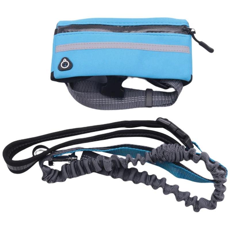 Hands Free Dog Running Leash With Waist Pocket Adjustable Belt Shock Absorbing Bungee Fits Up To 45 Inch Waist
Hands Free Dog Running Leash With Waist Pocket Adjustable Belt Shock Absorbing Bungee Fits Up To 45 Inch Waist