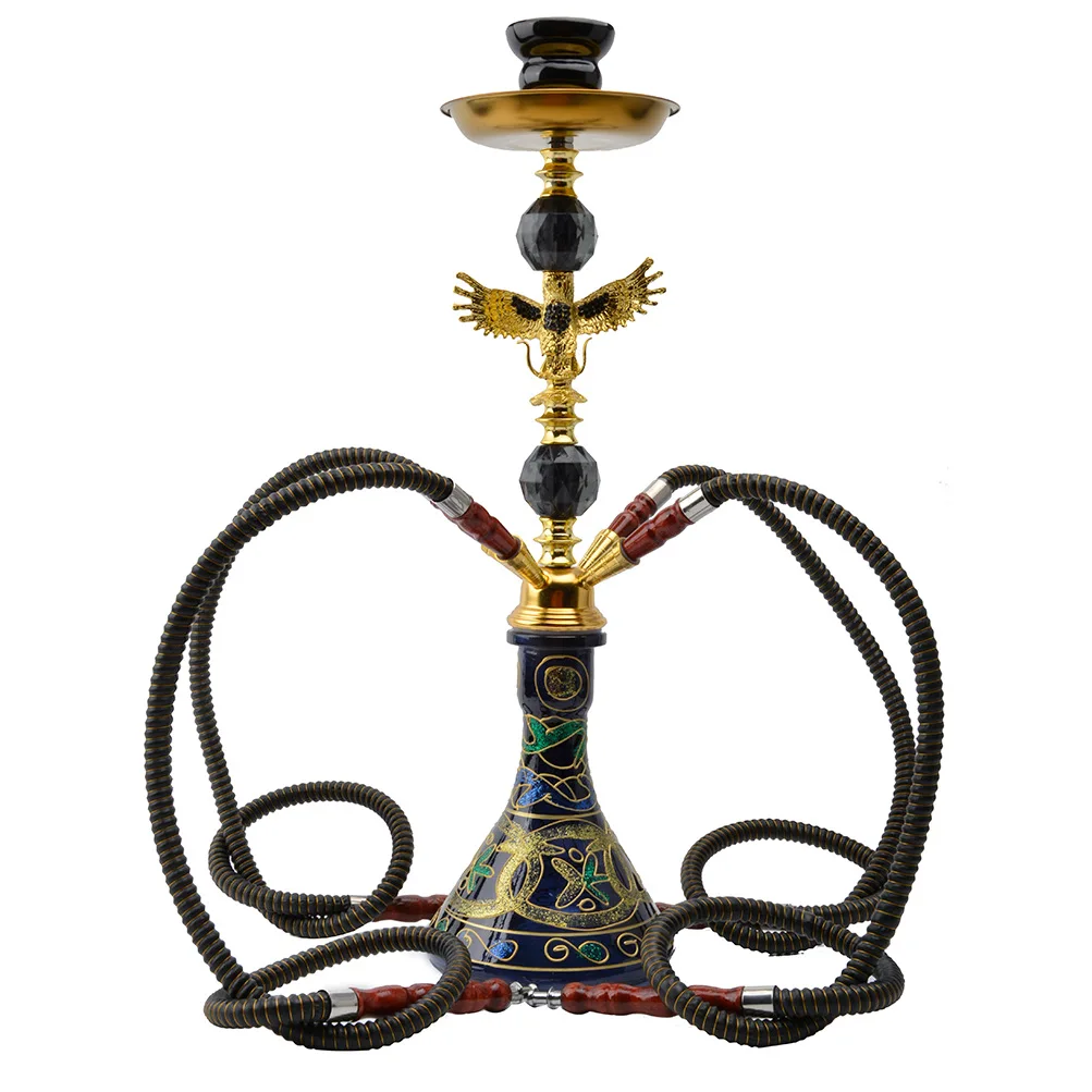 Hookah Set 20" Hookah Combo Kit Set 2 Hoses Shisha Kit with Stable Glass Tank Acrylic+PVC Hookah Hose Clay Hookah Bowl
Hookah Set 20" Hookah Combo Kit Set 2 Hoses Shisha Kit with Stable Glass Tank Acrylic+PVC Hookah Hose Clay Hookah Bowl