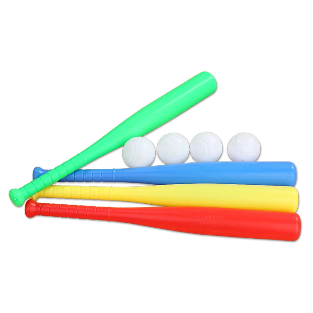4 Sets Plastic Baseball Bat Kit with Baseball for Kids Children Outdoor Sports Red Yellow Blue Green Each Set
4 Sets Plastic Baseball Bat Kit with Baseball for Kids Children Outdoor Sports Red Yellow Blue Green Each Set