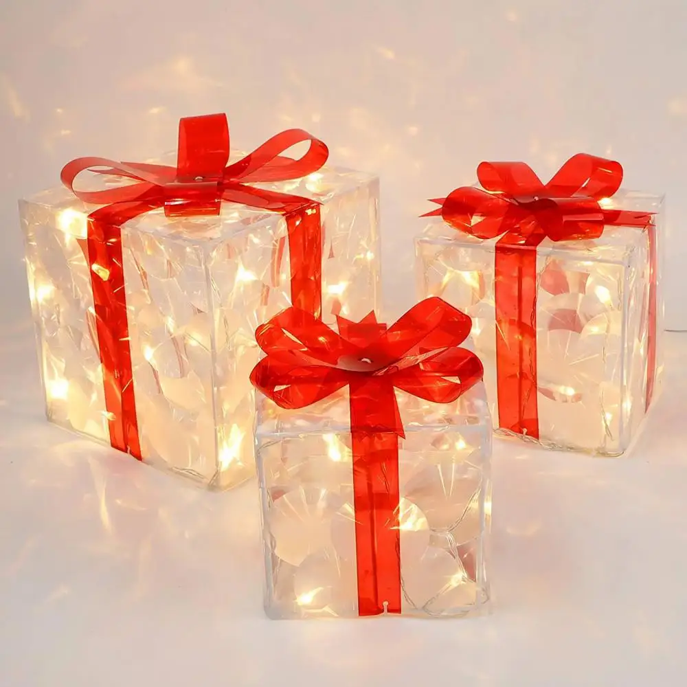 Christmas Ornament Decoration Glowing Decoration Christmas Gift Box Ornament With Bow Christmas Lighting Box Outdoor Lighting
Christmas Ornament Decoration Glowing Decoration Christmas Gift Box Ornament With Bow Christmas Lighting Box Outdoor Lighting