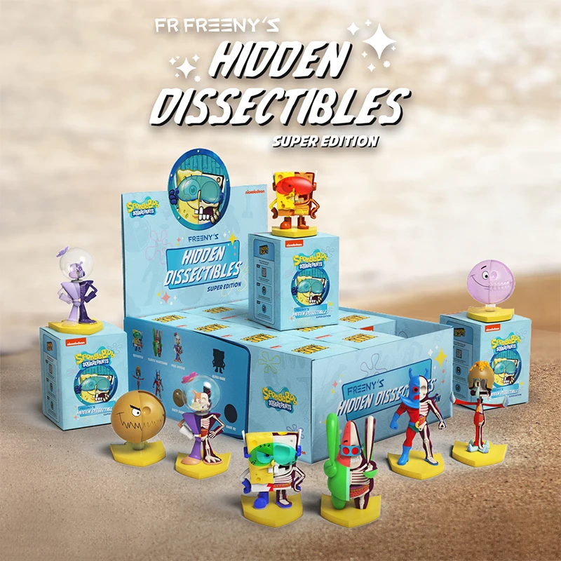 

Hidden Dissectibles Super Edition Series Blind Box Mystery Box Guess Bag Caja Ciega Cute Kawaii Model Desk Gift Surprise Doll