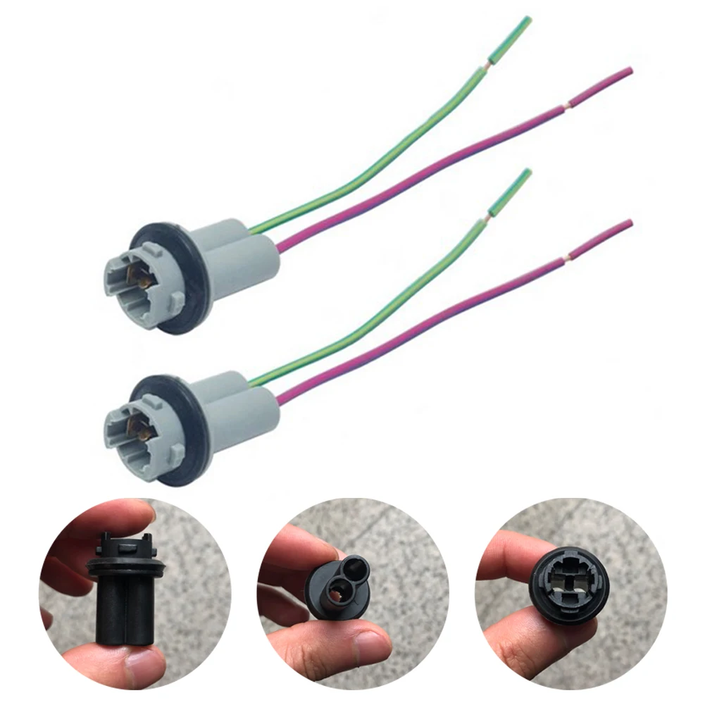 1 Pair T10 T15 Car LED Lamp Holder Lamp Holder Adapter For Gap Meter Arrow Light For Extension/replacement Purposes
1 Pair T10 T15 Car LED Lamp Holder Lamp Holder Adapter For Gap Meter Arrow Light For Extension/replacement Purposes
