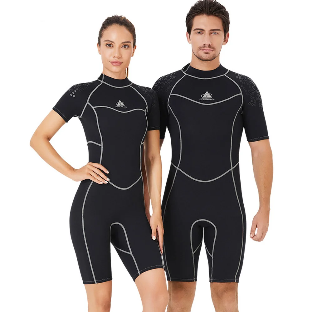 Thick 3mm Neoprene Wetsuit Men Women Keep Warm Swimming Scuba Diving Suit Short Sleeve Triathlon Wetsuit Surf Snorkeling
Thick 3mm Neoprene Wetsuit Men Women Keep Warm Swimming Scuba Diving Suit Short Sleeve Triathlon Wetsuit Surf Snorkeling