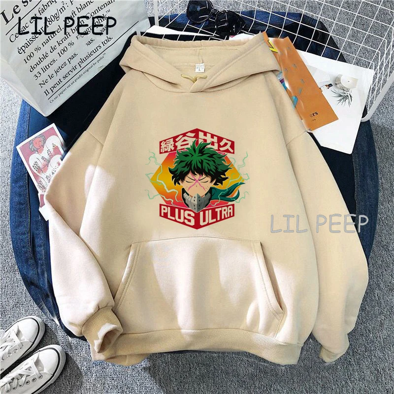 Boku no hero Oversized hoodie Printed Couple Clothes Woman Harajuku Sweatshirt Long Sleeve Sweatshirt beige Tops Female Clothing
Boku no hero Oversized hoodie Printed Couple Clothes Woman Harajuku Sweatshirt Long Sleeve Sweatshirt beige Tops Female Clothing