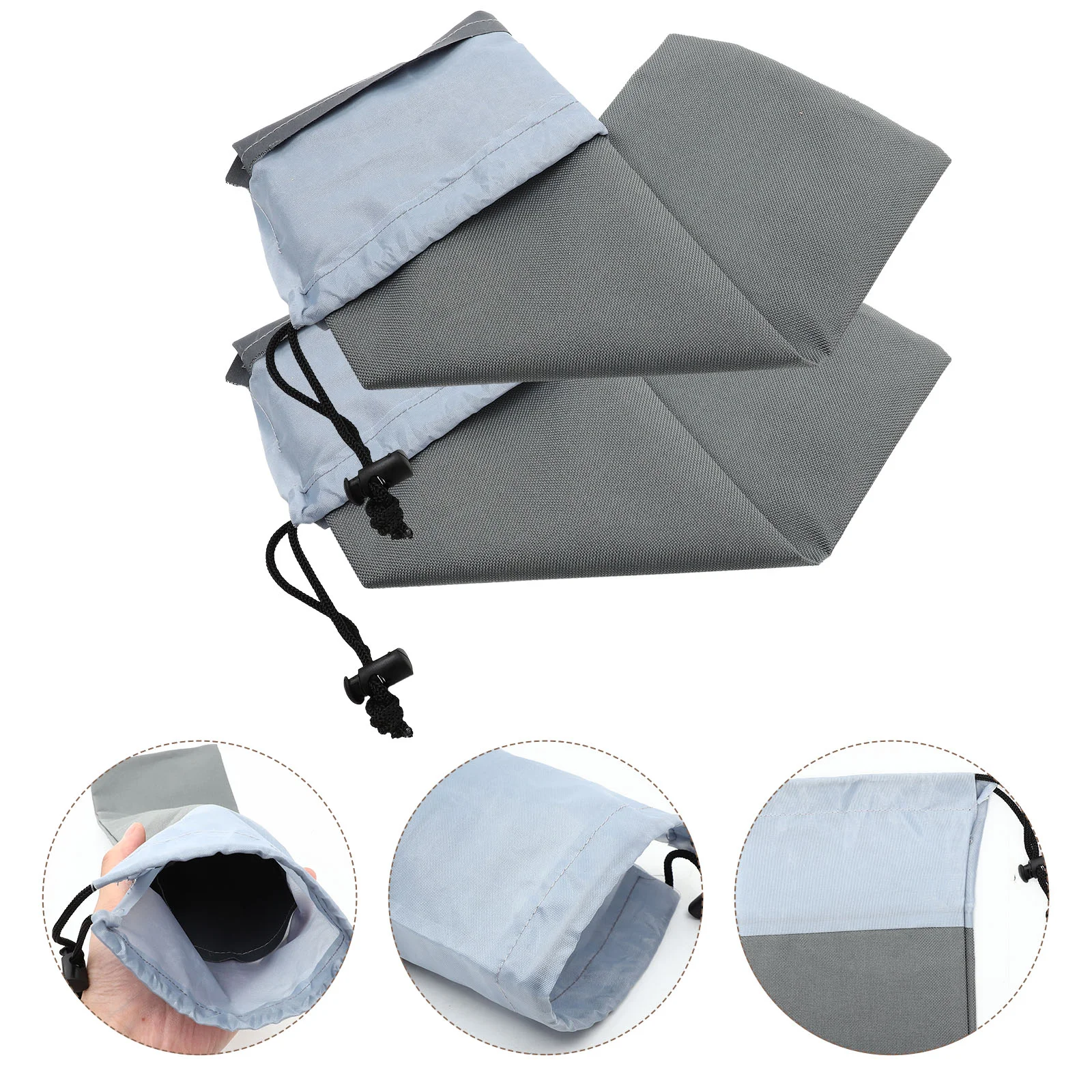 2 Pcs Bag Portable Outdoor Supply Organizer Bags Travel Camping Equipment Tent Hammer Storage Small Peg Canopy Staple Nail
2 Pcs Bag Portable Outdoor Supply Organizer Bags Travel Camping Equipment Tent Hammer Storage Small Peg Canopy Staple Nail