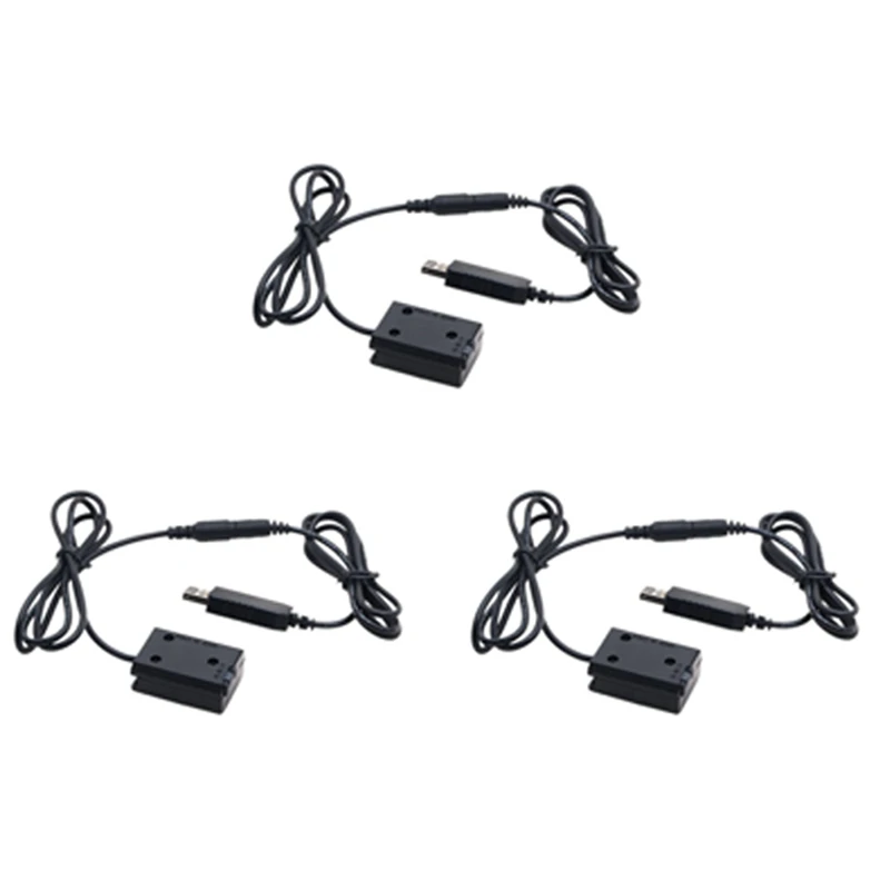 5X Np-Fw50 Dummy Battery W/Dc Power Bank (5V 2A) USB Adapter For Sony A7R, A7, A7S, A7S Ii, A5000, A5100, A6000, A6500
5X Np-Fw50 Dummy Battery W/Dc Power Bank (5V 2A) USB Adapter For Sony A7R, A7, A7S, A7S Ii, A5000, A5100, A6000, A6500