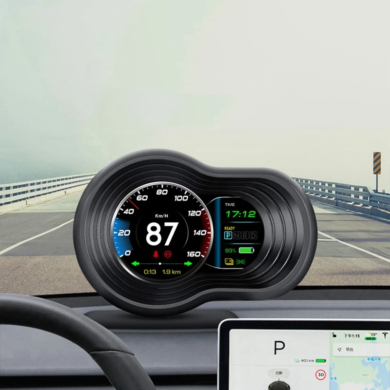 Индикатор скорости на автомобильном дисплее HUD, индисветильник скорости, Подсказка времени вождения сигнализации для Tesla Model 3, модель Y 2019 +
Индикатор скорости на автомобильном дисплее HUD, индисветильник скорости, Подсказка времени вождения сигнализации для Tesla Model 3, модель Y 2019 +