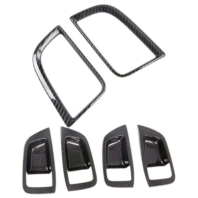 2 Pcs Car Air Conditioning Vent Outlet Cover Trim Car Styling & 4 Pcs Car Door Handle Bowl Protector Cover Trim Moldings
2 Pcs Car Air Conditioning Vent Outlet Cover Trim Car Styling & 4 Pcs Car Door Handle Bowl Protector Cover Trim Moldings