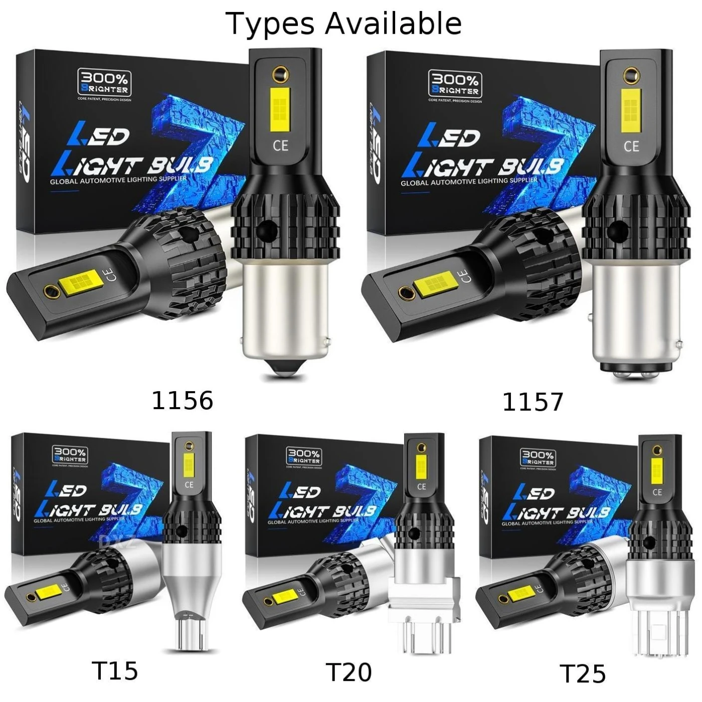 Car Turn Signal Brake Light 12V 1156/1157/T25/T20/T15 IP65 Signal Lamp 1157 Led Bulb 3570 SMD1156 Ba15s Replacement Parts
Car Turn Signal Brake Light 12V 1156/1157/T25/T20/T15 IP65 Signal Lamp 1157 Led Bulb 3570 SMD1156 Ba15s Replacement Parts