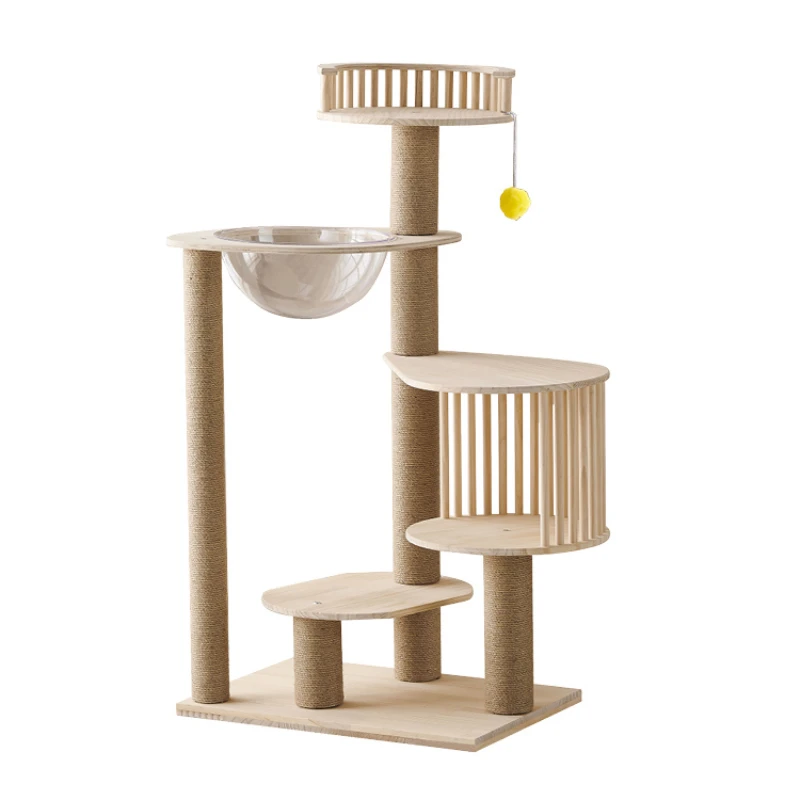 Solid Wooden Cat Trees for Big Cat Climbing Scratch Furniture Tower Cat House Pet Product Toy
Solid Wooden Cat Trees for Big Cat Climbing Scratch Furniture Tower Cat House Pet Product Toy