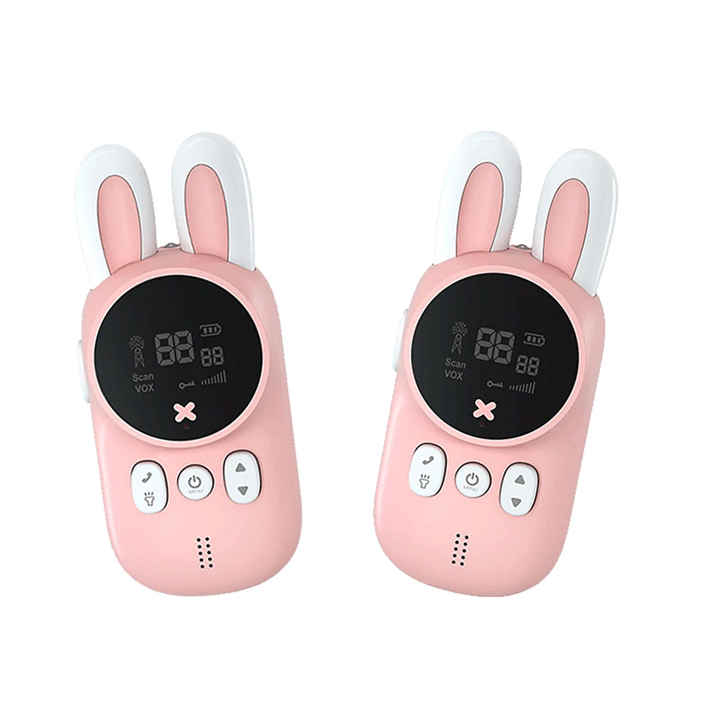 For Children LED Cute Animal Shape Interphone Walkie Talkie 3km LCD Display Portable Transceiver Intercom
For Children LED Cute Animal Shape Interphone Walkie Talkie 3km LCD Display Portable Transceiver Intercom