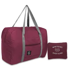 Novo multifuncional dobrável saco de viagem ombro único saco de bagagem de mão grande capacidade saco de armazenamento
