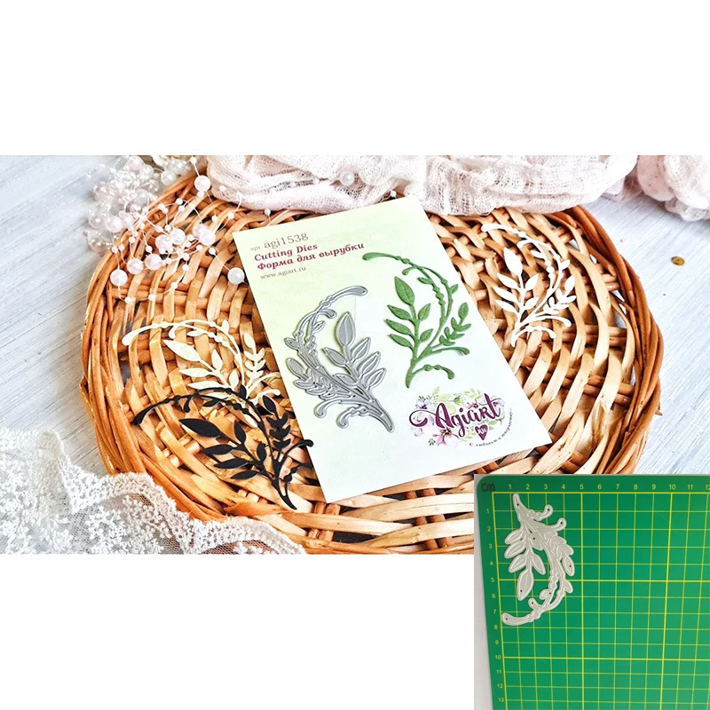 Leaf lace Metal Cutting Dies Stencils Die Cut for DIY Scrapbooking Album Paper Card Embossing
Leaf lace Metal Cutting Dies Stencils Die Cut for DIY Scrapbooking Album Paper Card Embossing