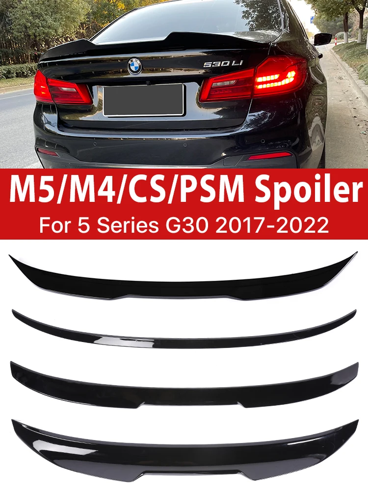 Gloss Black Rear Bumper Trunk Lip M5 Roof Wing PSM M4 Style Boot Spoiler For BMW 5 Series G30 G31 G38 2017-2022 Carbon Fiber
Gloss Black Rear Bumper Trunk Lip M5 Roof Wing PSM M4 Style Boot Spoiler For BMW 5 Series G30 G31 G38 2017-2022 Carbon Fiber