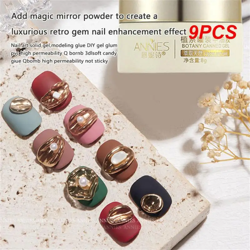 9PCS Translucent Versatile Easy To Use Long-lasting Professional Quality Durable Translucent Qq Phototherapy Nail Gel
9PCS Translucent Versatile Easy To Use Long-lasting Professional Quality Durable Translucent Qq Phototherapy Nail Gel