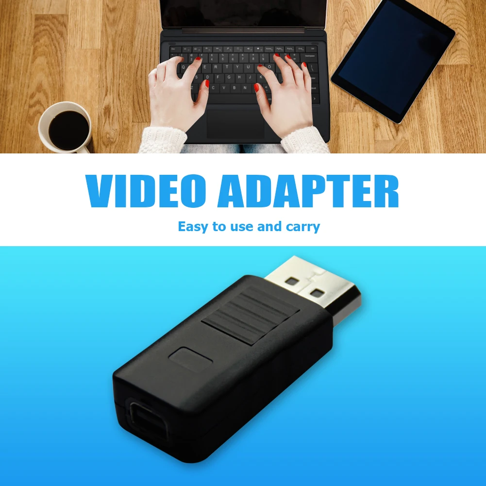LDP Male to Mini DP Female Adapter Display Port Male DP to Female Converter Video Audio for PC Computer Laptop HDTV Monitor
LDP Male to Mini DP Female Adapter Display Port Male DP to Female Converter Video Audio for PC Computer Laptop HDTV Monitor