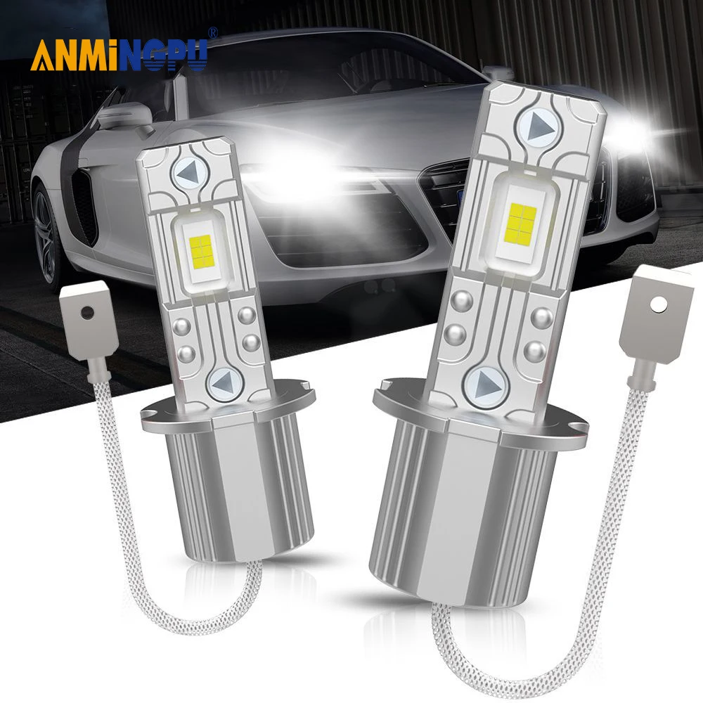 ANMINGPU 2 шт. H1 светодиодные фары H1 светодиодные лампы Canbus мини размер дизайн для автомобиля 6000 лм K 60 Вт без вентилятора для Volkswagen VW Kia 
ANMINGPU 2 шт. H1 светодиодные фары H1 светодиодные лампы Canbus мини размер дизайн для автомобиля 6000 лм K 60 Вт без вентилятора для Volkswagen VW Kia