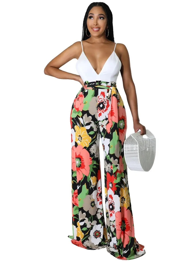 Sexy Fashion Jumpsuit Dashiki African Dress Spaghetti Straps Slim Body Print Women's Summer New Beachwear Female New Africa
Sexy Fashion Jumpsuit Dashiki African Dress Spaghetti Straps Slim Body Print Women's Summer New Beachwear Female New Africa