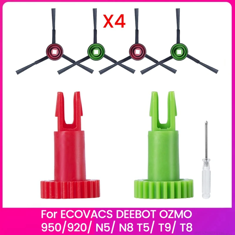 - боковая щетка, моторная защелка и боковая щетка для деталей робота-пылесоса ECOVACS DEEBOT OZMO 950/920/N5/N8 T5/T9/T8
- боковая щетка, моторная защелка и боковая щетка для деталей робота-пылесоса ECOVACS DEEBOT OZMO 950/920/N5/N8 T5/T9/T8