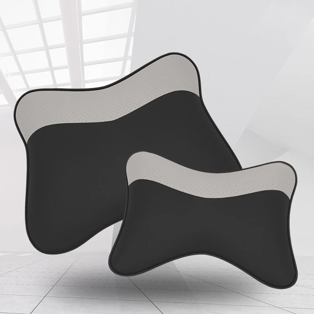 Universal Car Neck Pillow Lumbar Support PU Leather Neck Back Support Pillow for Car Seat Breathable Car Headrest Lumbar Cushion
Universal Car Neck Pillow Lumbar Support PU Leather Neck Back Support Pillow for Car Seat Breathable Car Headrest Lumbar Cushion