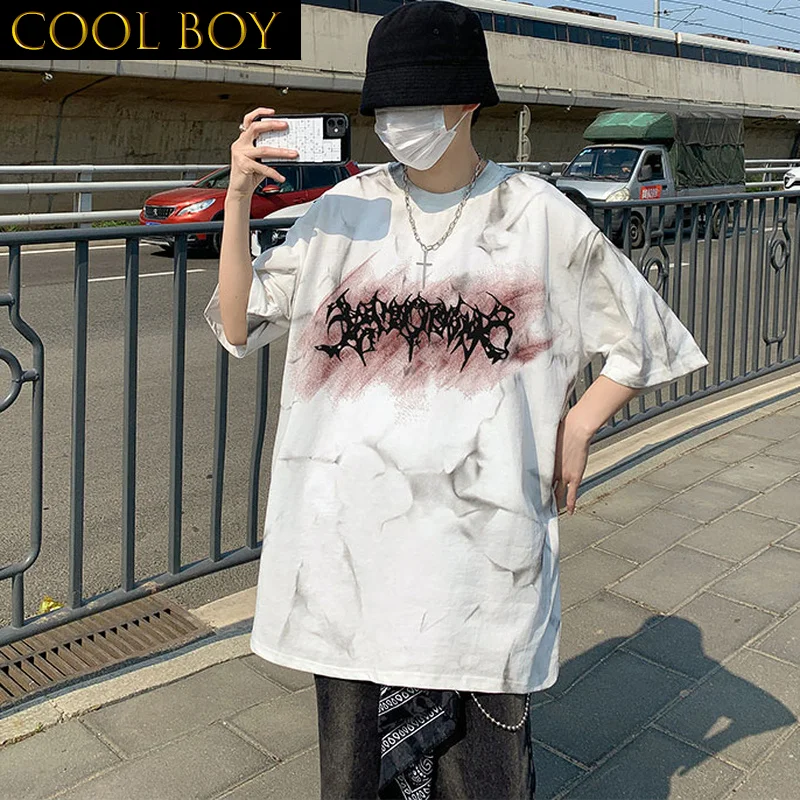 J GIRLS Harajuku T-shirts Men Tie Dye High Street Oversize Couple Short Sleeve Trendy Hip Hop Tees Teenagers New-arrival Tops
J GIRLS Harajuku T-shirts Men Tie Dye High Street Oversize Couple Short Sleeve Trendy Hip Hop Tees Teenagers New-arrival Tops