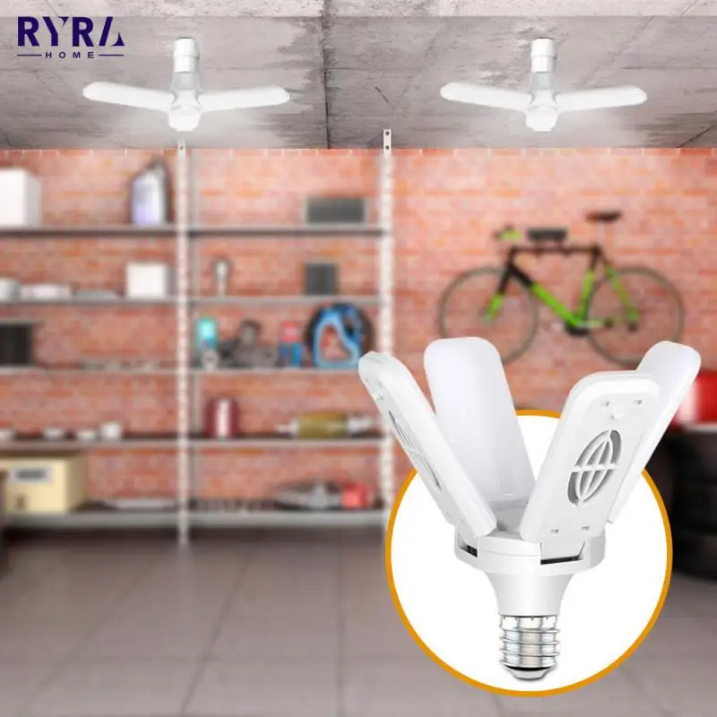 Ceiling Light Garage Light E27 Deformable Led Industrial Light Bulb Lamp Foldable Fan Blade Energy Saving Garage Ceiling Lamp
Ceiling Light Garage Light E27 Deformable Led Industrial Light Bulb Lamp Foldable Fan Blade Energy Saving Garage Ceiling Lamp