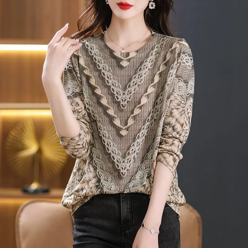 Vintage Stylish Knitted Sweaters Vintage Printing Pullovers Ladies Loose 2023 New Knitted Jumper Casual Tops Streetwear T629
Vintage Stylish Knitted Sweaters Vintage Printing Pullovers Ladies Loose 2023 New Knitted Jumper Casual Tops Streetwear T629