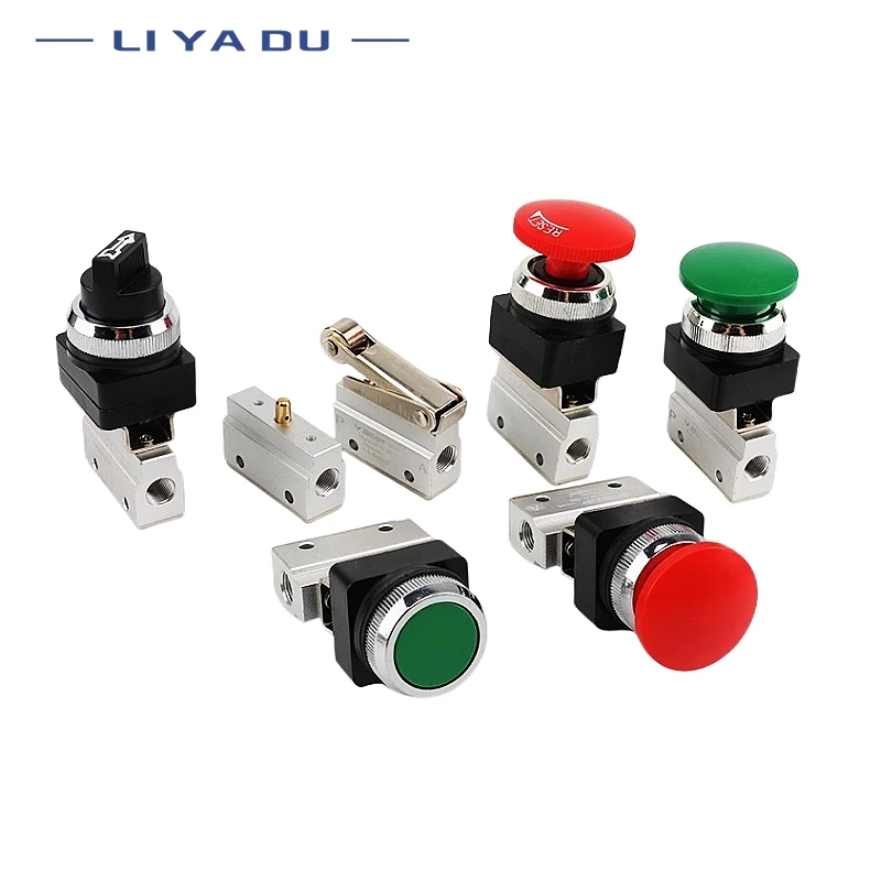 Push Button Pneumatic Mechanical Valve MOV-01 MOV-02 MOV-03 03A Manual Valve Air Switch Control Valve Push Button Momentary
Push Button Pneumatic Mechanical Valve MOV-01 MOV-02 MOV-03 03A Manual Valve Air Switch Control Valve Push Button Momentary
