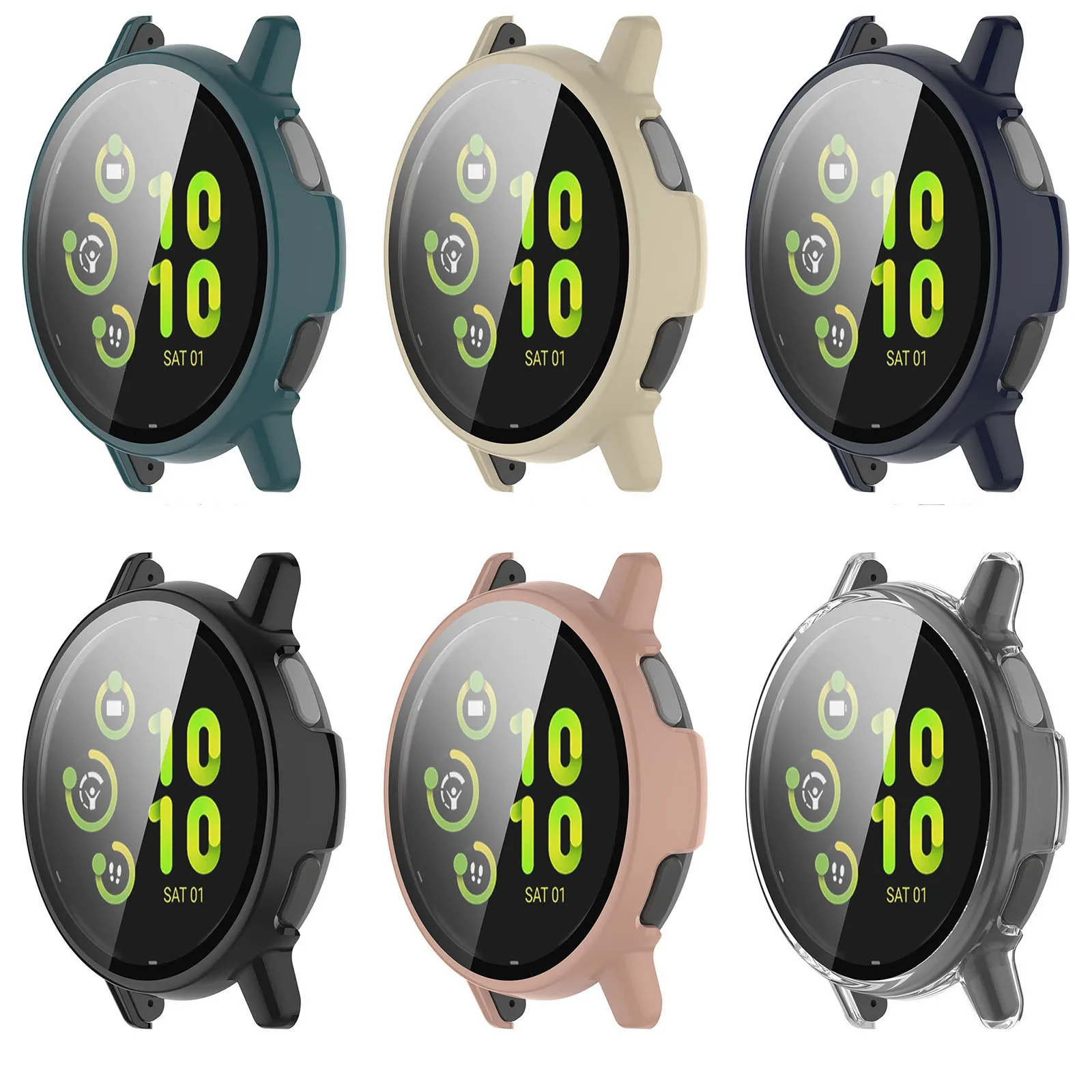 Hard Shell Glass Screen Protector Film Edge Frame Case For Garmin Vivoactive 5 Smart Watch Protective Cover Guard Accessories
Hard Shell Glass Screen Protector Film Edge Frame Case For Garmin Vivoactive 5 Smart Watch Protective Cover Guard Accessories