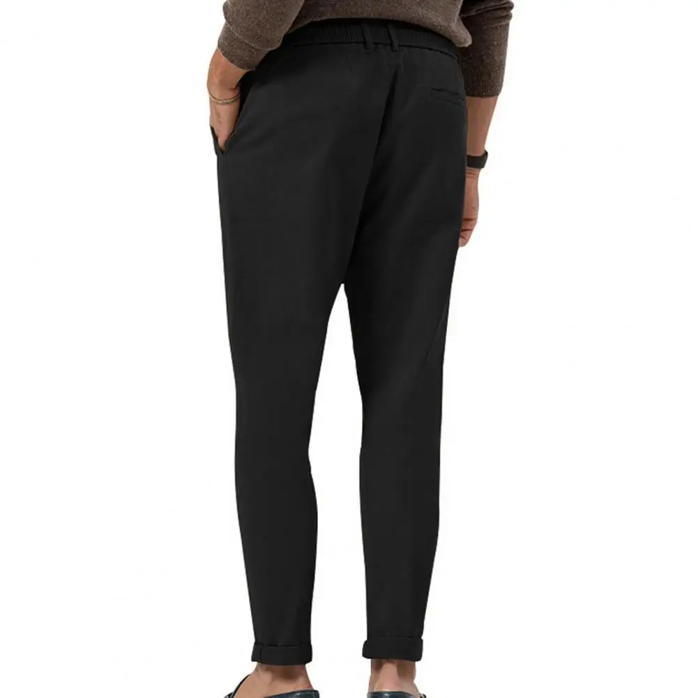 Lightweight Outdoor Trousers Stylish Comfortable Men's Business Casual Trousers with Adjustable Waist Pockets for Spring
Lightweight Outdoor Trousers Stylish Comfortable Men's Business Casual Trousers with Adjustable Waist Pockets for Spring