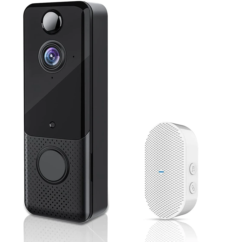 Video Doorbell Camera 1080P Wireless Door Bell With Chime, PIR Motion Detection,Night Vision, Free Cloud Storage-US Plug
Video Doorbell Camera 1080P Wireless Door Bell With Chime, PIR Motion Detection,Night Vision, Free Cloud Storage-US Plug