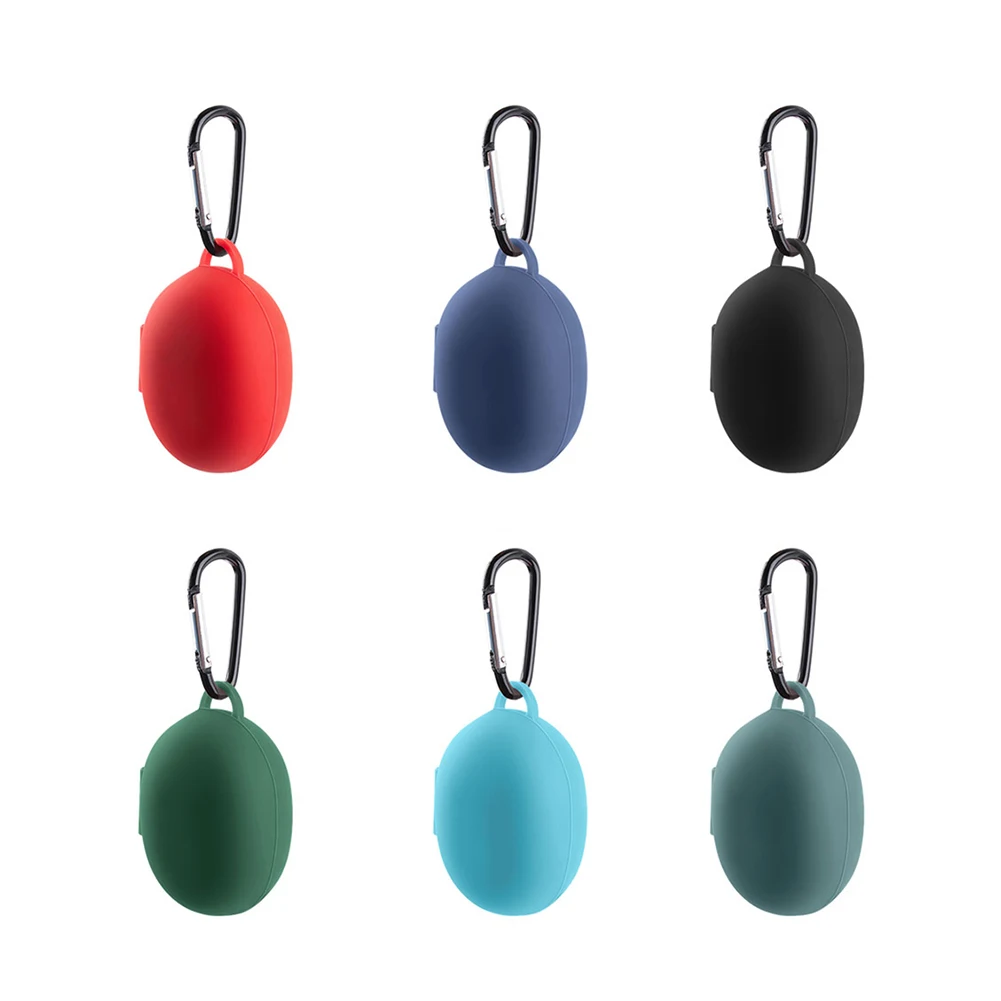 Soft Silicone Shell Cases Wireless Earphone Cover for Realme Buds Air2 Neo Charging Box Holder Bags with Carabiner
Soft Silicone Shell Cases Wireless Earphone Cover for Realme Buds Air2 Neo Charging Box Holder Bags with Carabiner