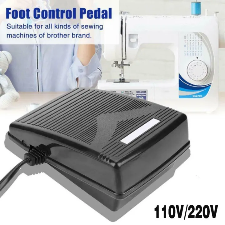 110/220V Foot Pedal Sewing Machine Foot Control Pedal With Power Cord EU/US Plug Tool For Acme Brother JH653 JH350 BabyLock
110/220V Foot Pedal Sewing Machine Foot Control Pedal With Power Cord EU/US Plug Tool For Acme Brother JH653 JH350 BabyLock