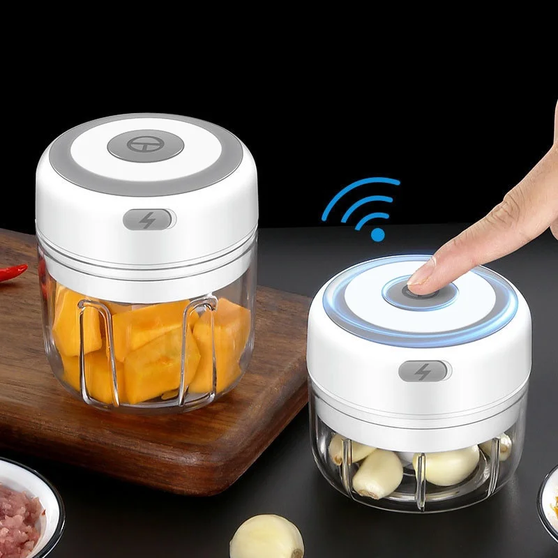 Electric Food Chopper Garlic Crusher Meat Grinder Mini Garlic Press Vegetable Chopper Masher Machine USB Kitchen Gadgets
Electric Food Chopper Garlic Crusher Meat Grinder Mini Garlic Press Vegetable Chopper Masher Machine USB Kitchen Gadgets