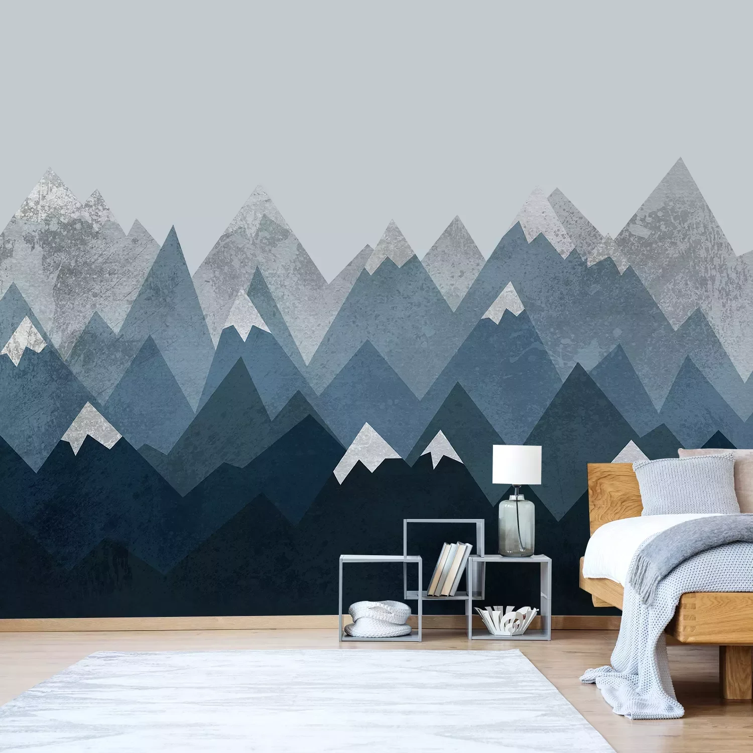 Blue Grunge Mountain Wall Sticker for Kids Room Living Room Nursery Home Decoration Waterproof Self-adhesive Fabric Mural Decals
Blue Grunge Mountain Wall Sticker for Kids Room Living Room Nursery Home Decoration Waterproof Self-adhesive Fabric Mural Decals