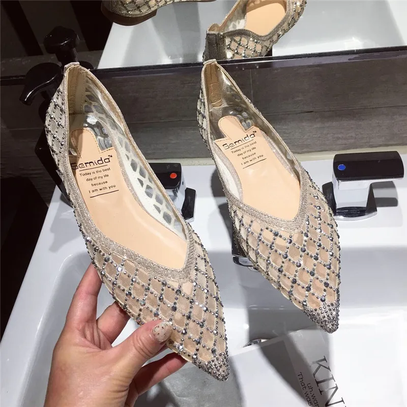comemore Summer Autumn Pointed Toe Women Bling Mesh Comfortable Slip on Shoes Dress Soft Comfortable Casual Flats Elegant
comemore Summer Autumn Pointed Toe Women Bling Mesh Comfortable Slip on Shoes Dress Soft Comfortable Casual Flats Elegant
