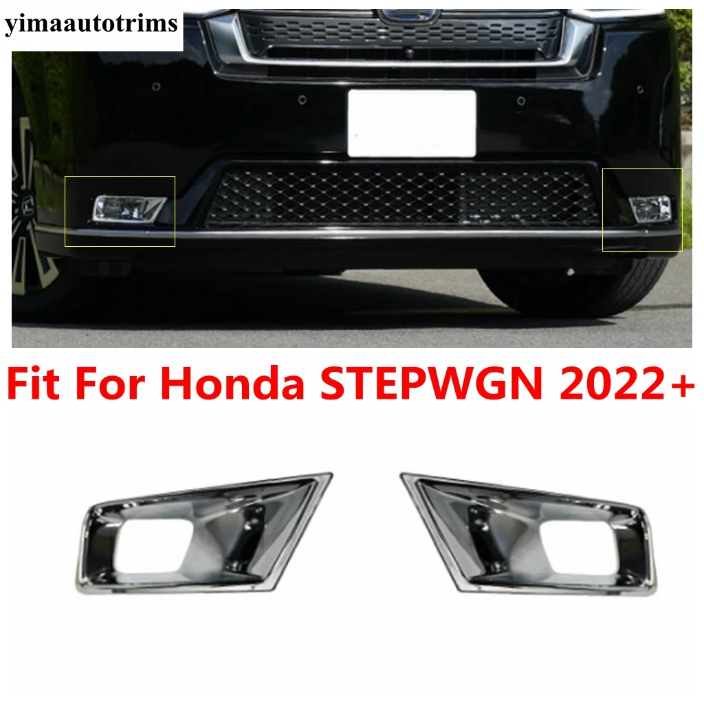 ABS Chrome Front Head Fog Lamp Light Foglight Frame Decoration Cover Trim For Honda STEPWGN 2022 2023 Car Accessories Exterior
ABS Chrome Front Head Fog Lamp Light Foglight Frame Decoration Cover Trim For Honda STEPWGN 2022 2023 Car Accessories Exterior