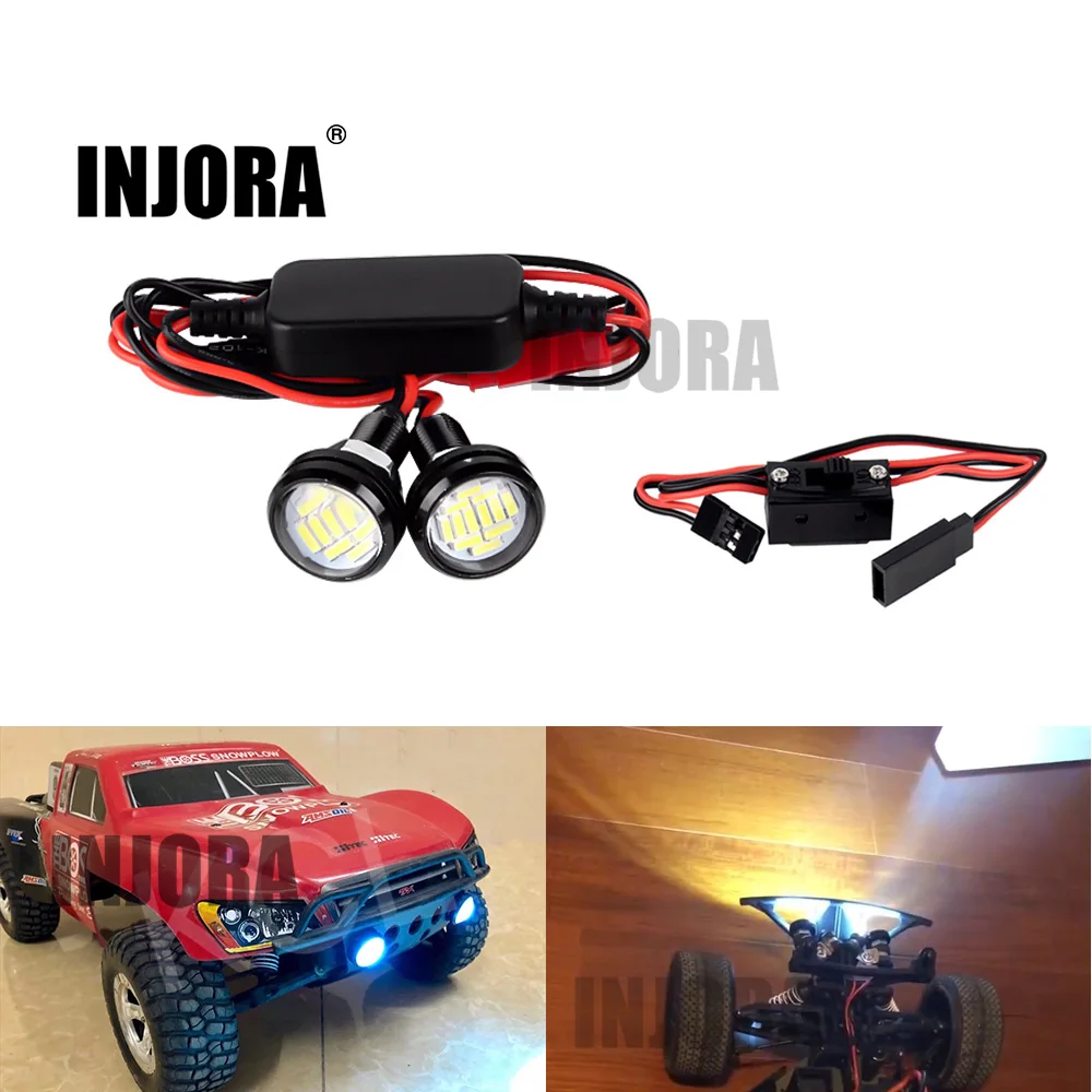 INJORA RC автомобиль 22 мм фара белый цвет светодиодный свет с переключателем для 1/10 короткий курс грузовик Slash
INJORA RC автомобиль 22 мм фара белый цвет светодиодный свет с переключателем для 1/10 короткий курс грузовик Slash