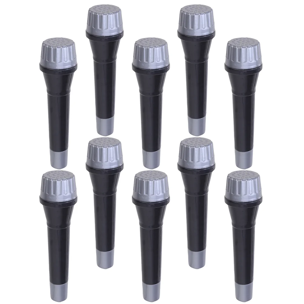 16pcs Plastic Microphone Prop Pretend Play Mic Model Microphone Fake Microphone Simulate Prop
16pcs Plastic Microphone Prop Pretend Play Mic Model Microphone Fake Microphone Simulate Prop